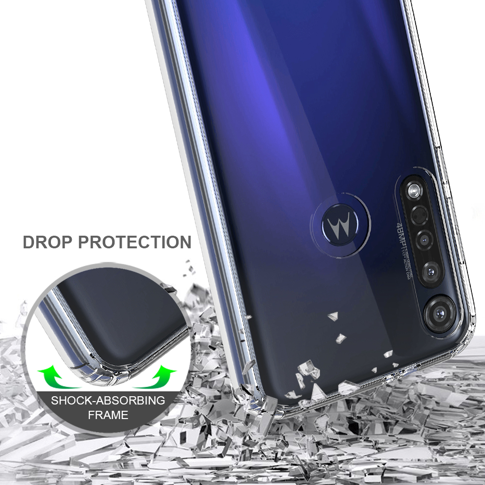 Protectores para celular  para Motorola  Moto G8 Plus Funda de acr�lico y tpu Transparente