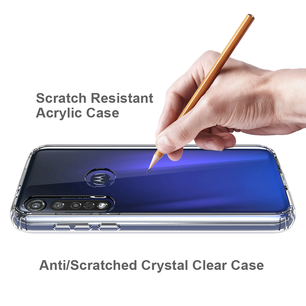 Protectores para celular  para Motorola  Moto G8 Plus Funda de acr�lico y tpu Transparente
