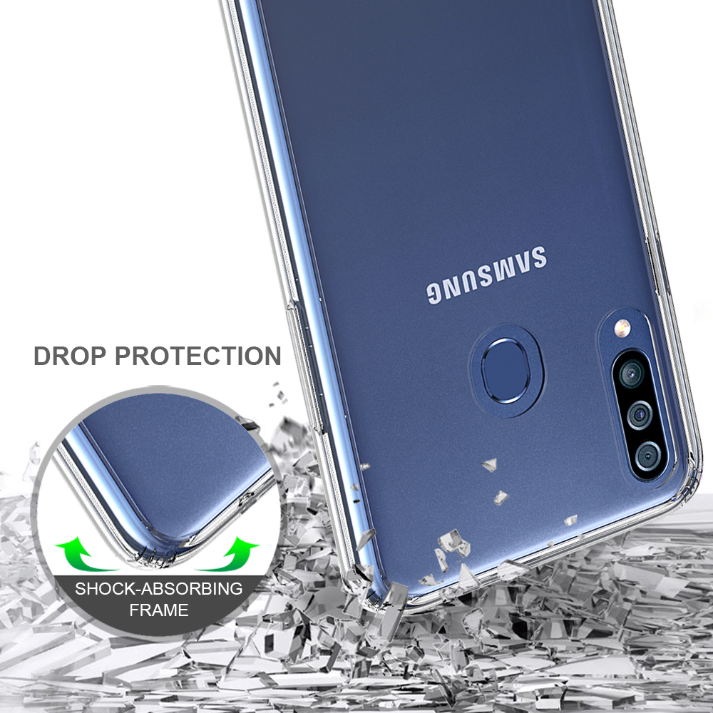 Protectores para celular  para Samsung  A20S Funda de acr�lico y tpu Transparente