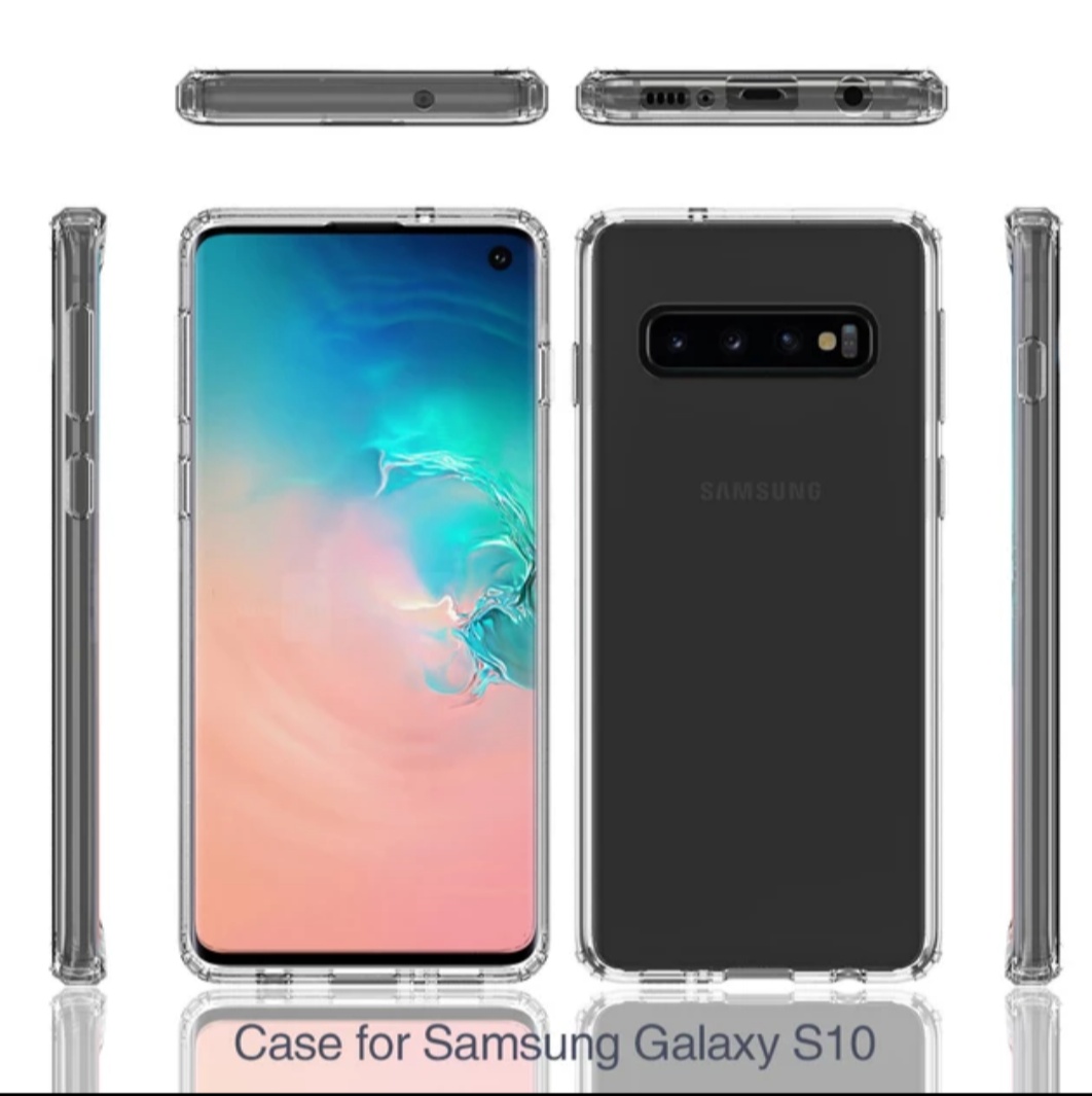 Protectores para celular  para Samsung  S10 Funda de acr�lico y tpu Transparente
