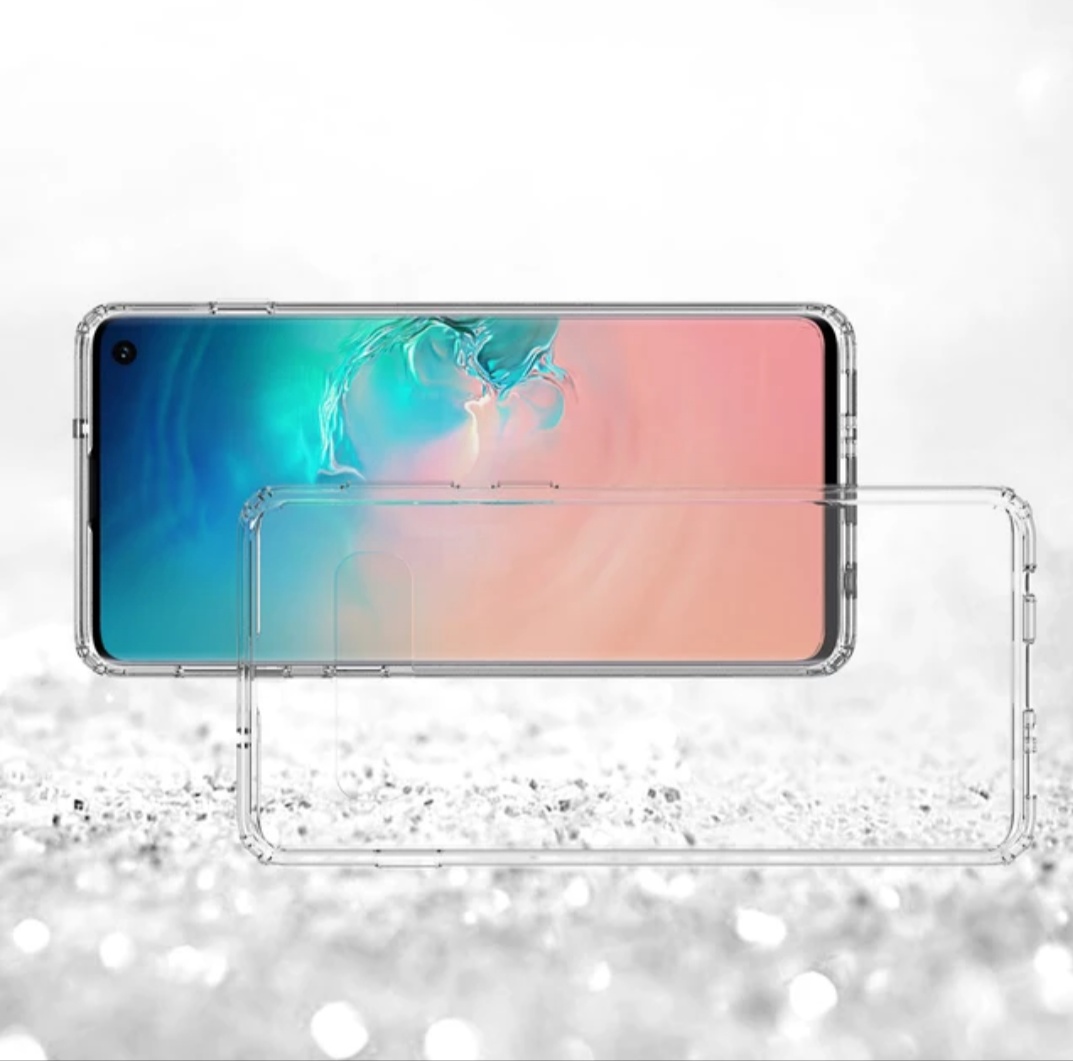 Protectores para celular  para Samsung  S10 Funda de acr�lico y tpu Transparente