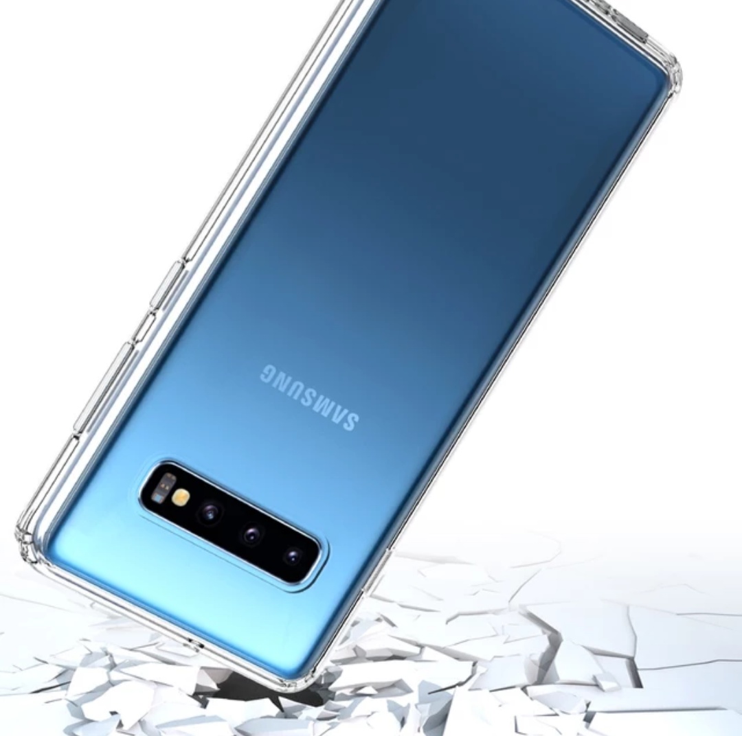 Protectores para celular  para Samsung  S10 Plus Funda de acr�lico y tpu Transparente