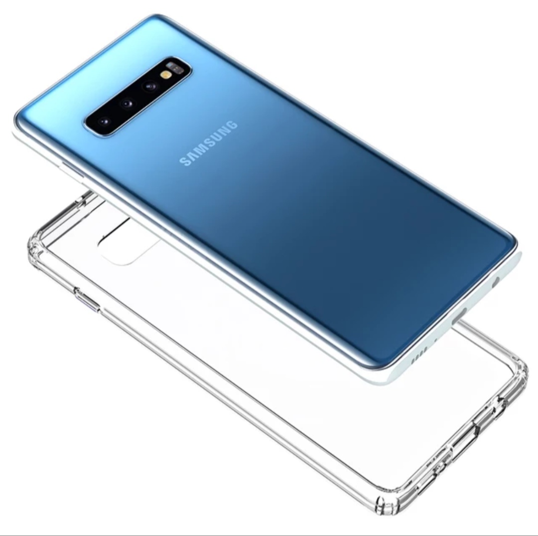 Protectores para celular  para Samsung  S10 Plus Funda de acr�lico y tpu Transparente