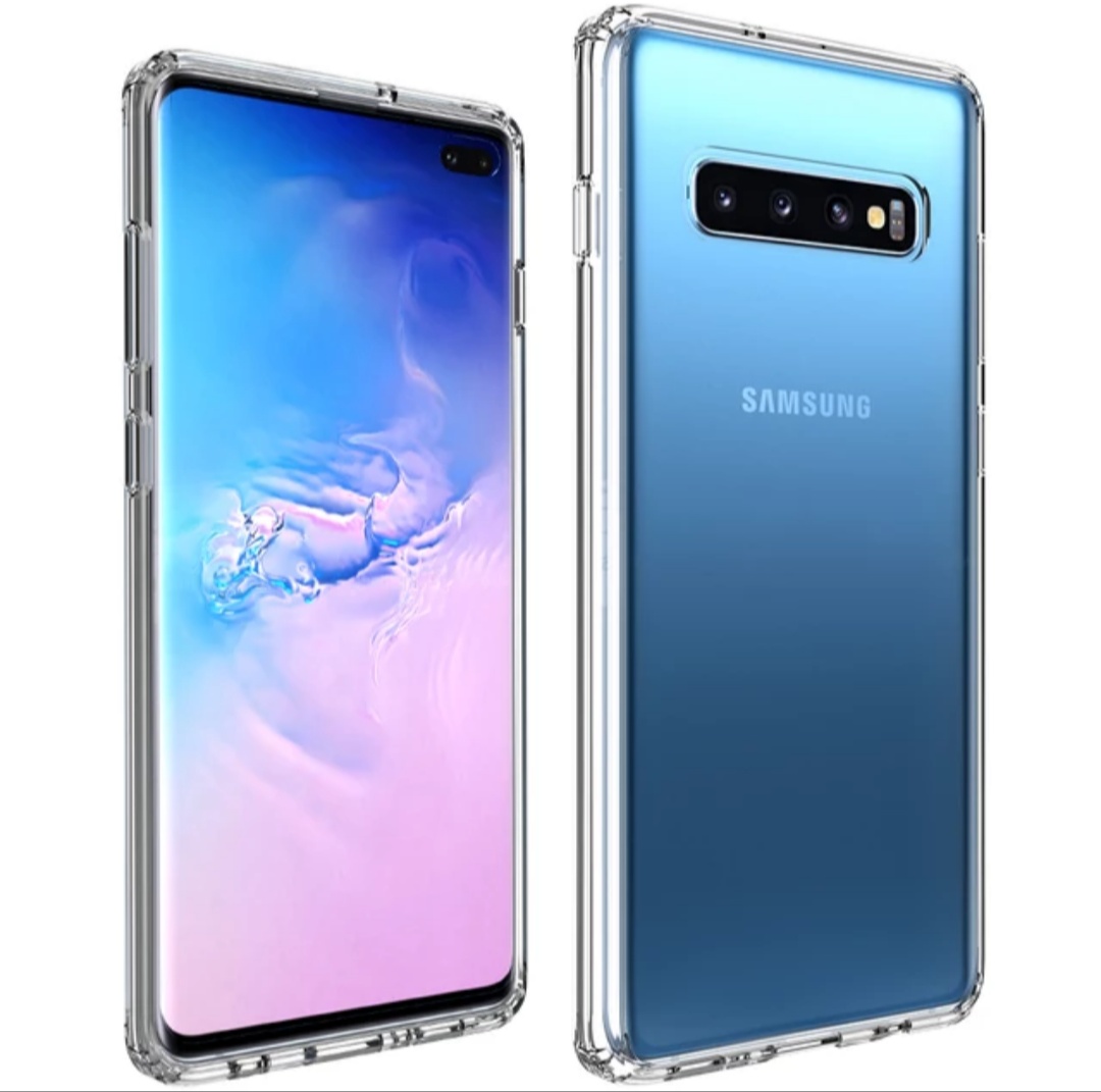 Protectores para celular  para Samsung  S10 Plus Funda de acr�lico y tpu Transparente