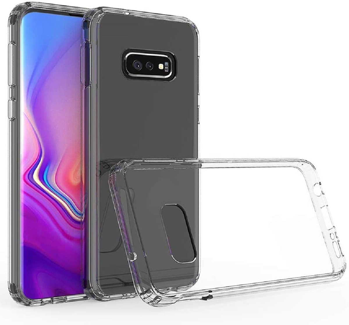 Protectores para celular  para Samsung  S10e Funda de acr�lico y tpu Transparente