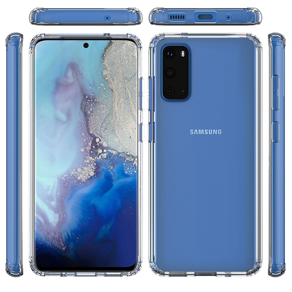 Protectores para celular  para Samsung  S20 Funda de acr�lico y tpu Transparente