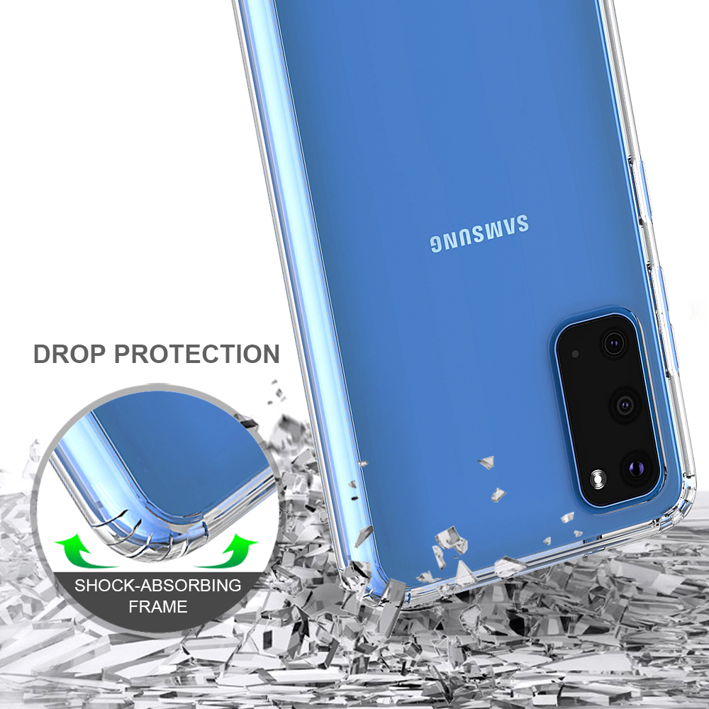 Protectores para celular  para Samsung  S20 Funda de acr�lico y tpu Transparente