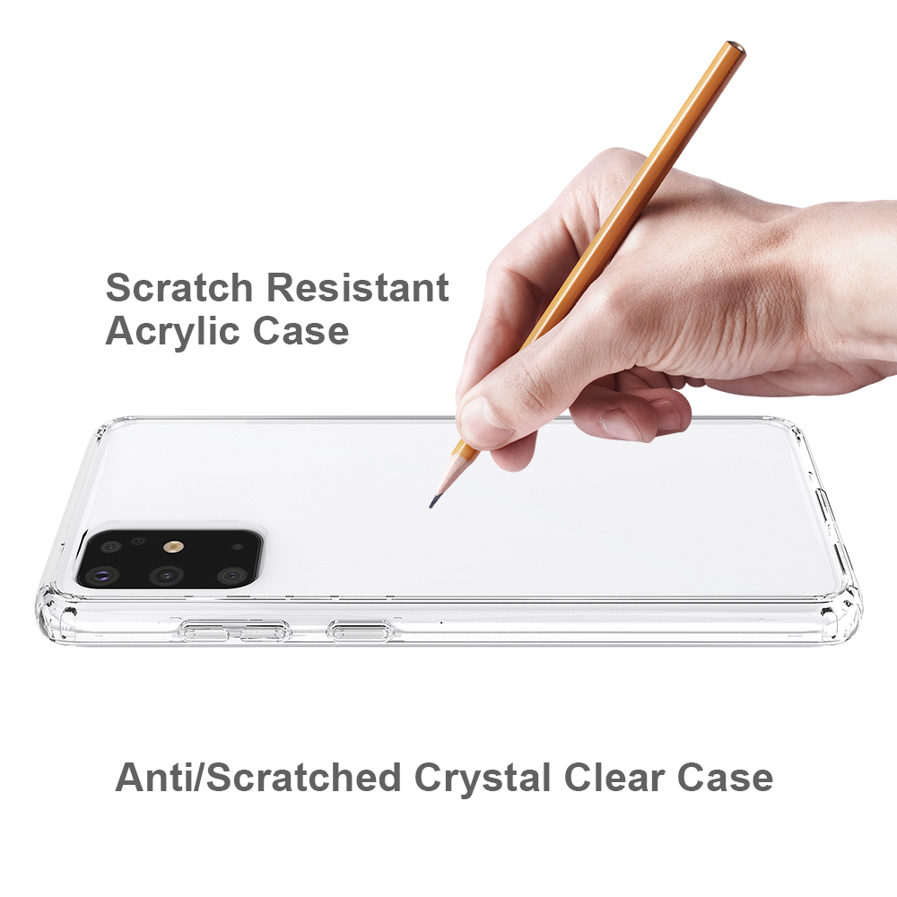 Protectores para celular  para Samsung  S20 Plus Funda de acr�lico y tpu Transparente
