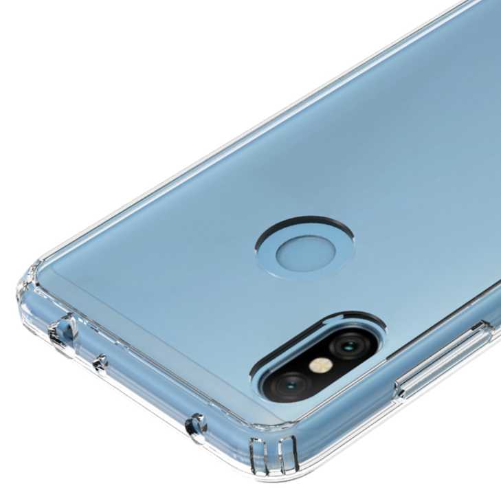Protectores para celular  para Xiaomi  Redmi Note 6 Pro Funda de acr�lico y tpu Transparente