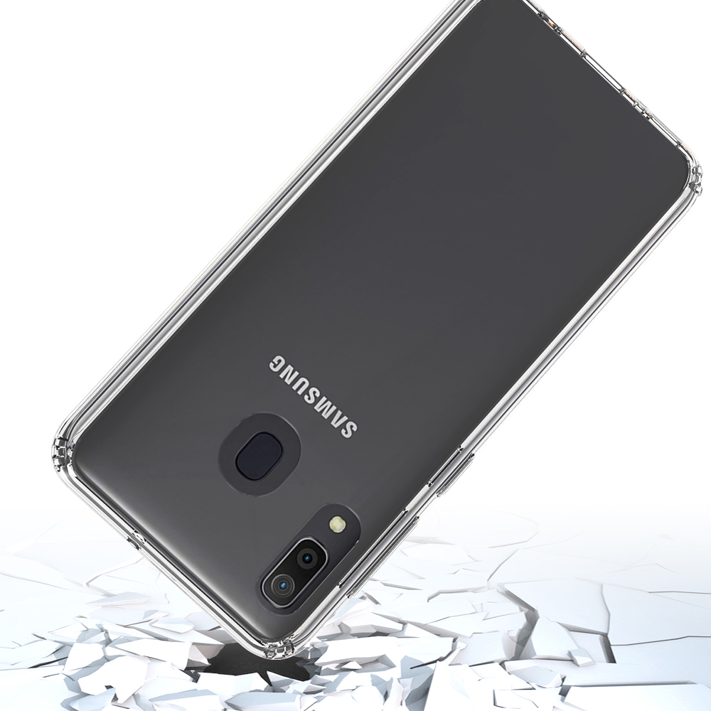 Protectores para celular  para Samsung  A30 Funda de acr�lico y tpu Transparente