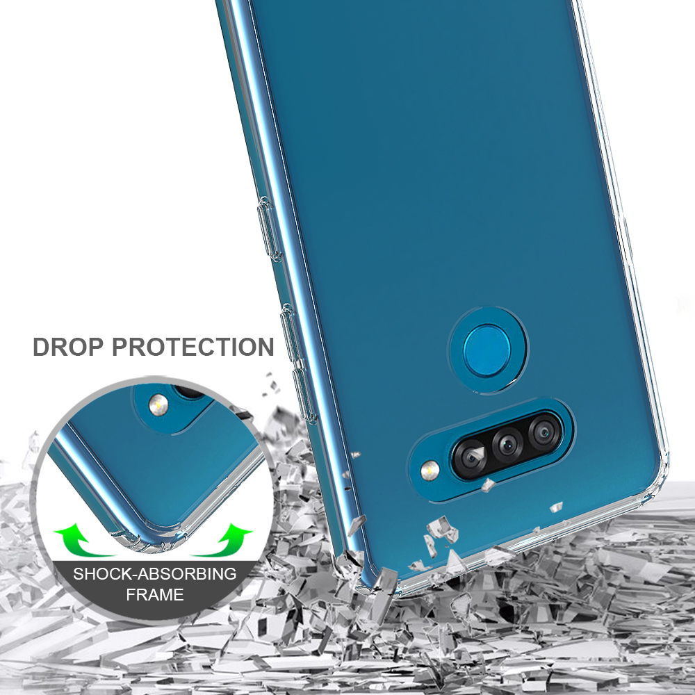 Protectores para celular  para Lg  K50s Funda de acr�lico y tpu Transparente
