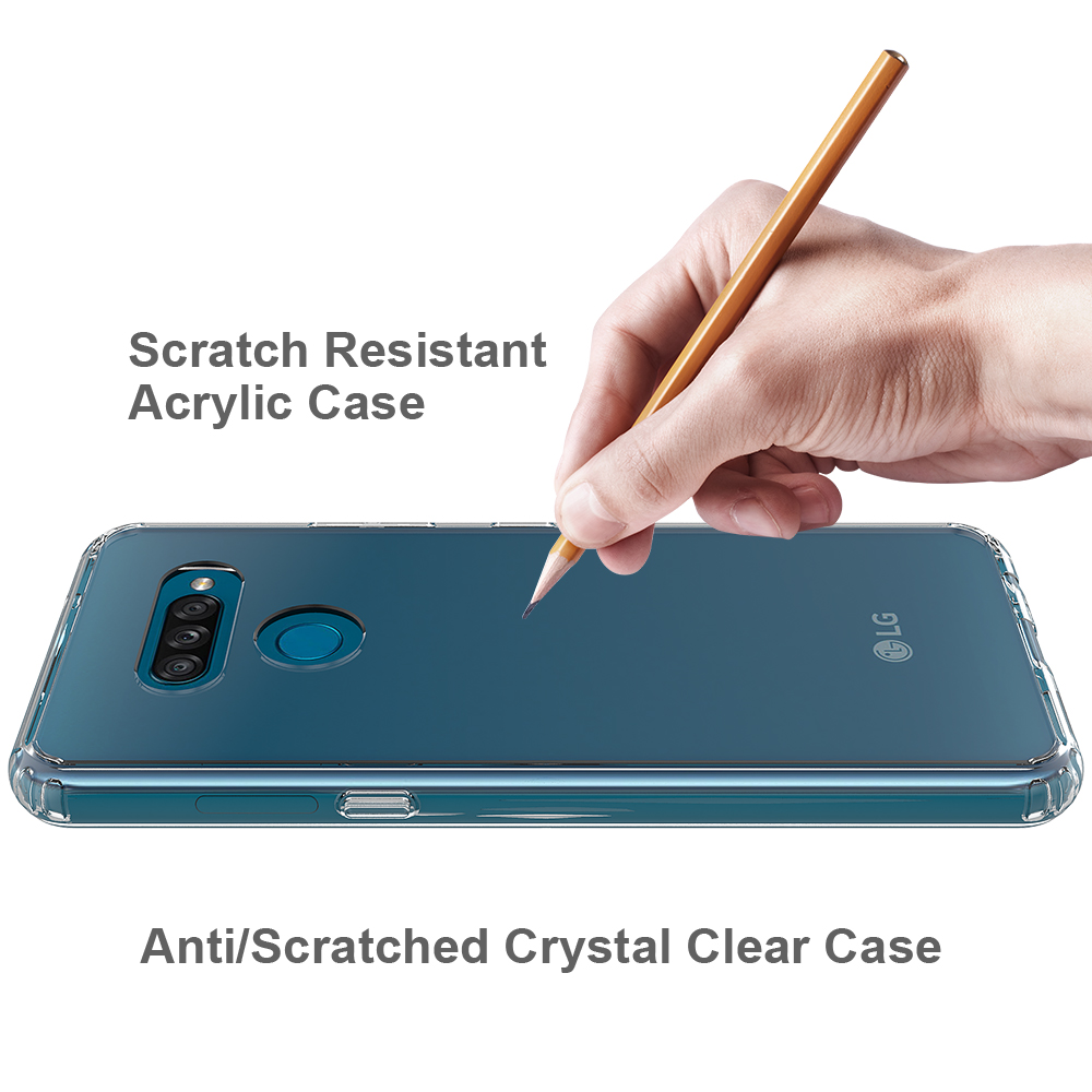 Protectores para celular  para Lg  K50s Funda de acr�lico y tpu Transparente