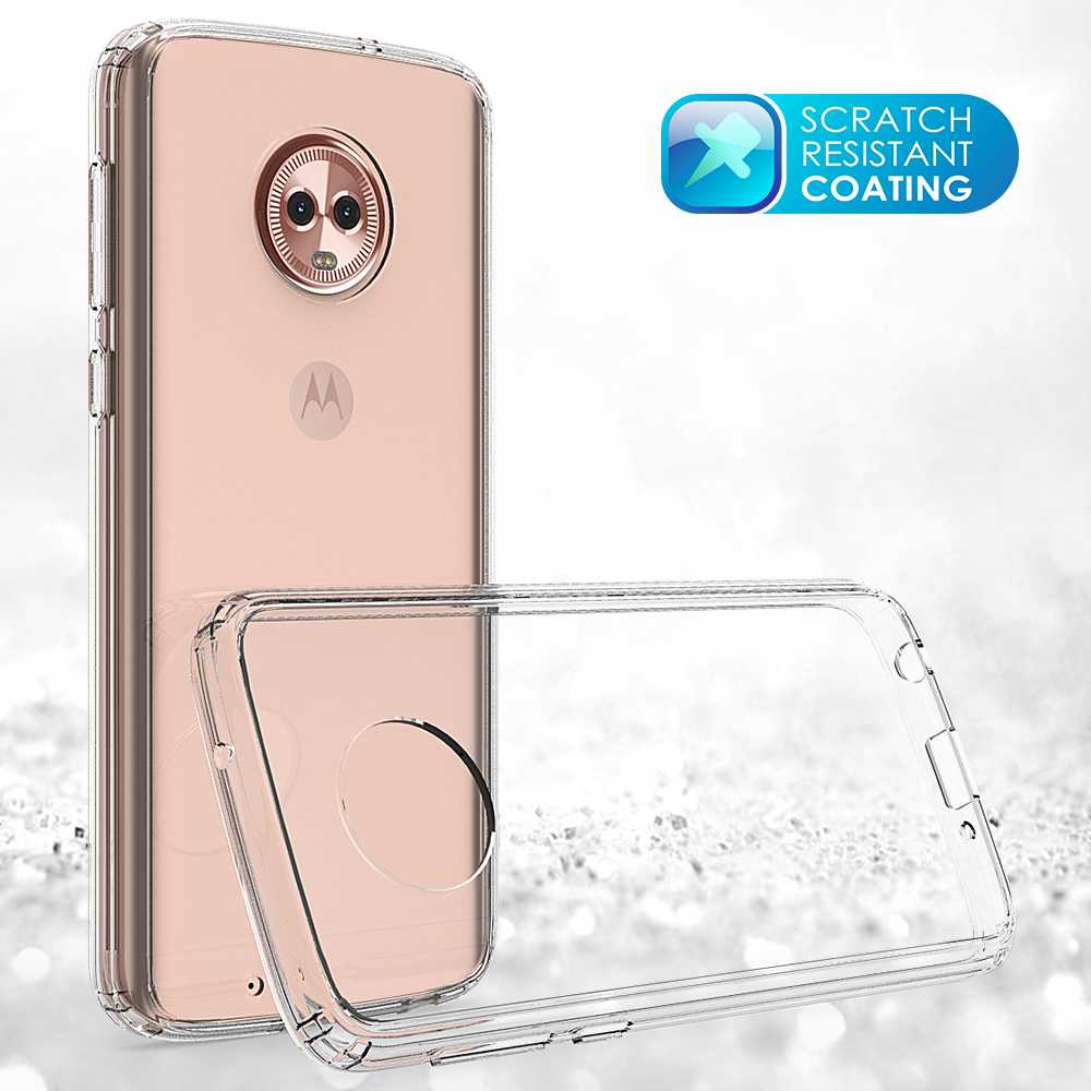Protectores para celular  para Motorola  MOTO G6 Funda de acr�lico y tpu Transparente