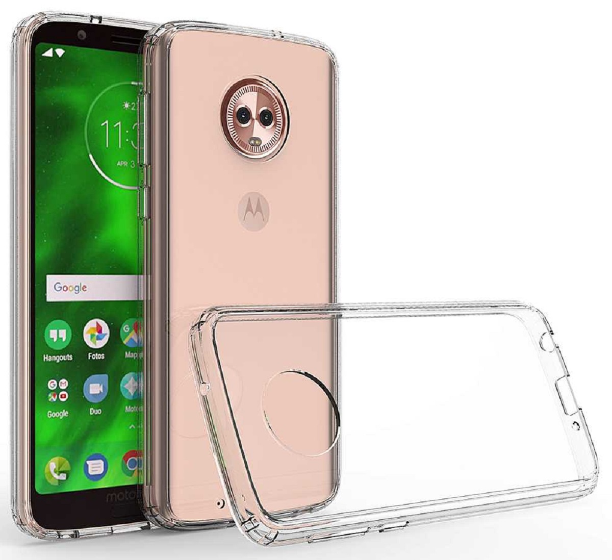 Protectores para celular  para Motorola  MOTO G6 Funda de acr�lico y tpu Transparente