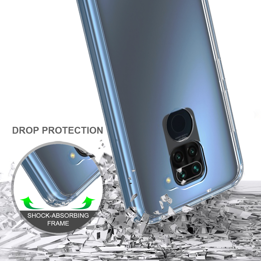 Protectores para celular  para Xiaomi  Redmi Note 9 Funda de acr�lico y tpu Transparente