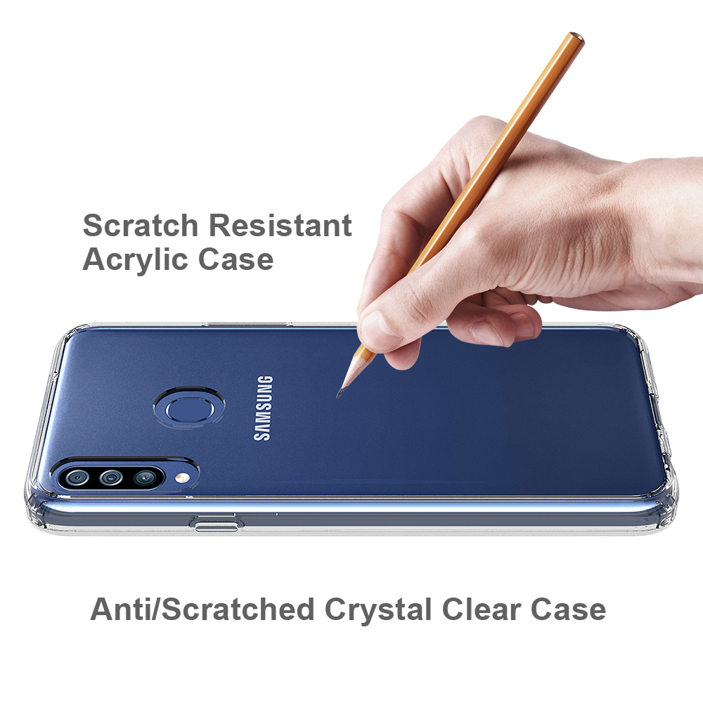 Protectores para celular  para Samsung  A01 Funda de acr�lico y tpu Transparente