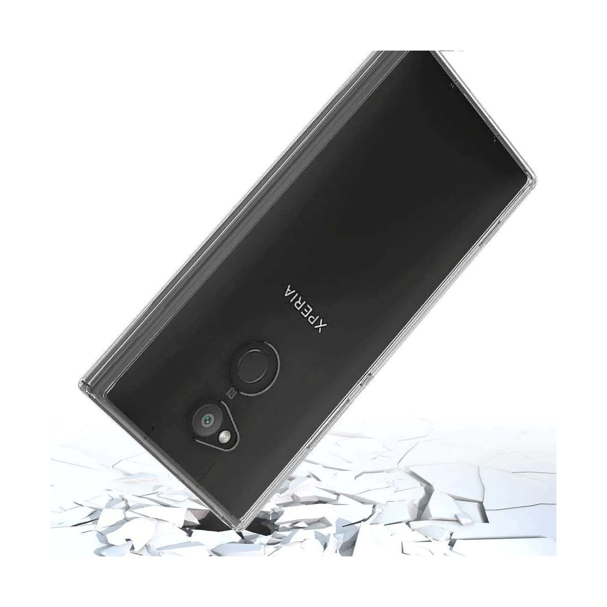 Protectores para celular  para Sony  Xperia Xa2 Ultra Funda de acr�lico y tpu Transparente