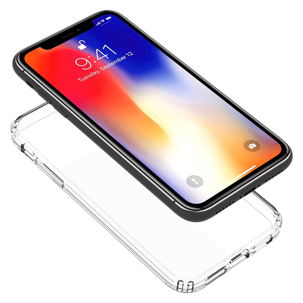Protectores para celular  para Apple  iPhone Xr 6.1 Funda de acr�lico y tpu Transparente