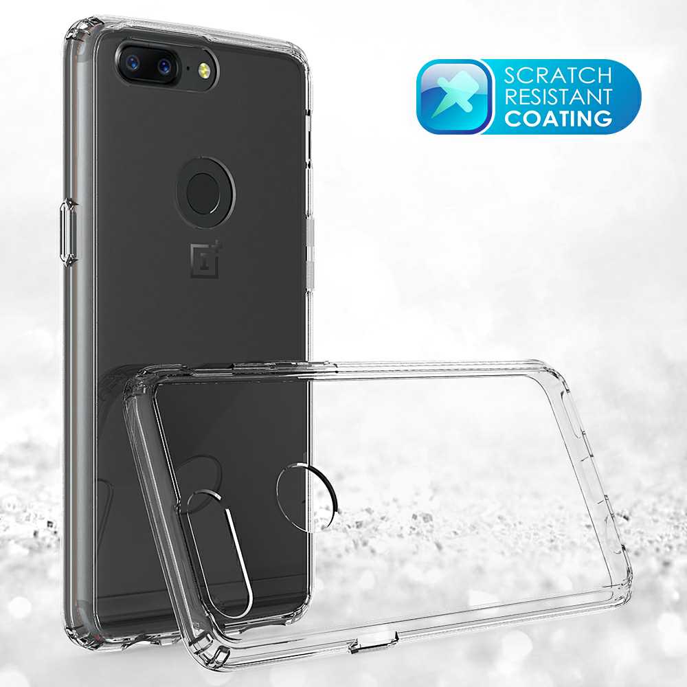 Protectores para celular  para Oneplus  5t Funda de acr�lico y tpu Transparente