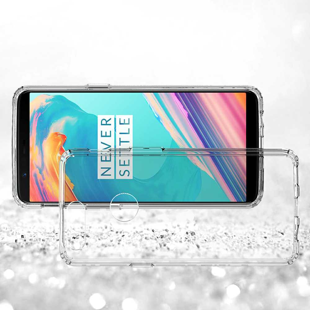 Protectores para celular  para Oneplus  5t Funda de acr�lico y tpu Transparente