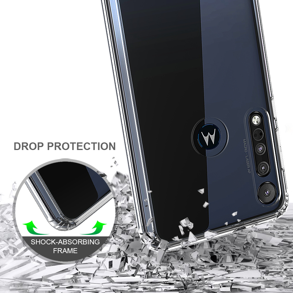 Protectores para celular  para Motorola  Moto G8 Play / One Macro Funda de acr�lico y tpu Transparente