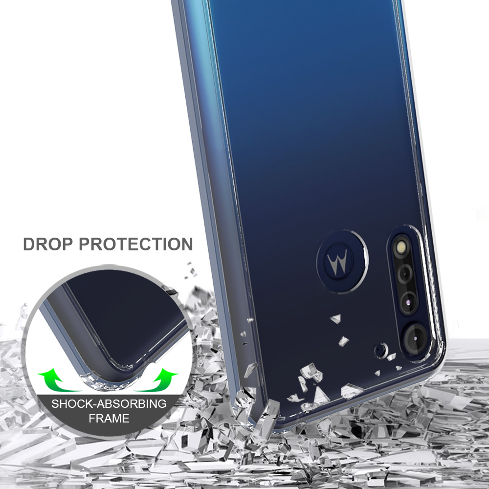 Protectores para celular  para Motorola  Moto G8 Power Lite Funda de acr�lico y tpu Transparente