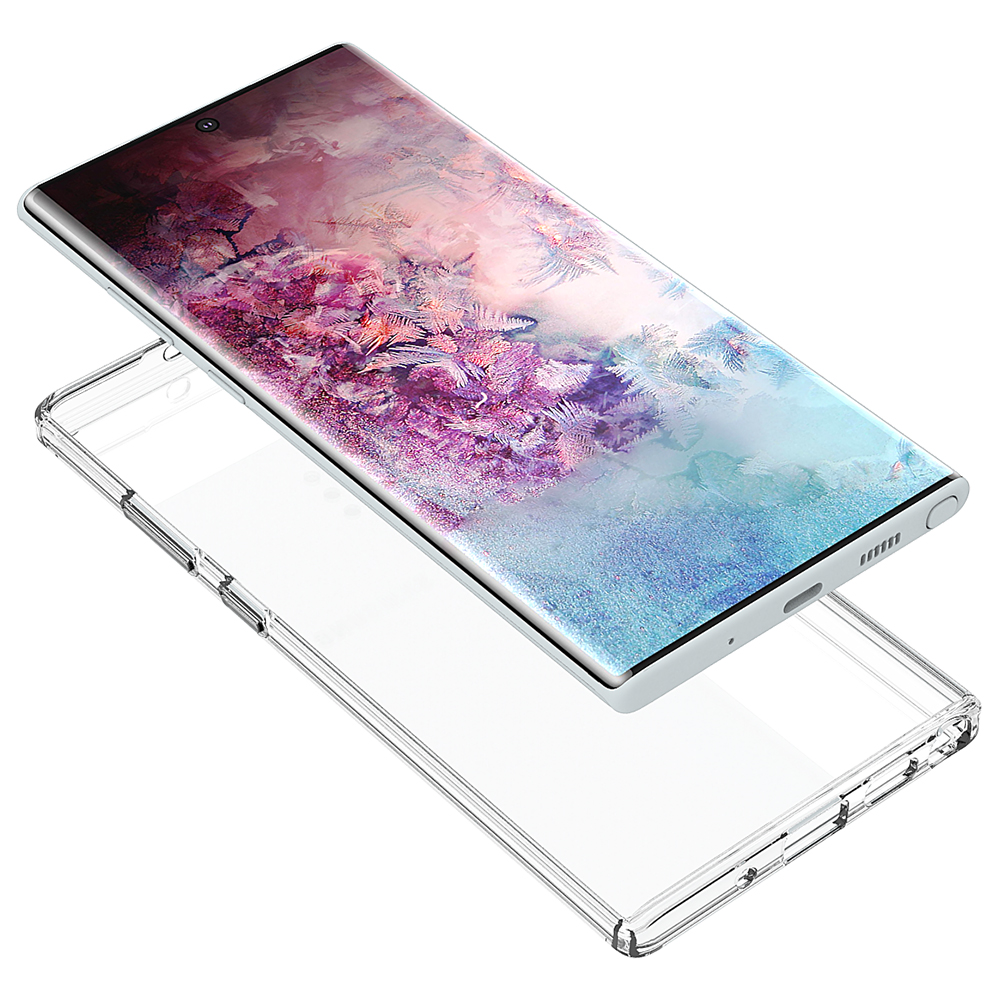 Protectores para celular  para Samsung  Note 10 Plus Funda de acr�lico y tpu Transparente