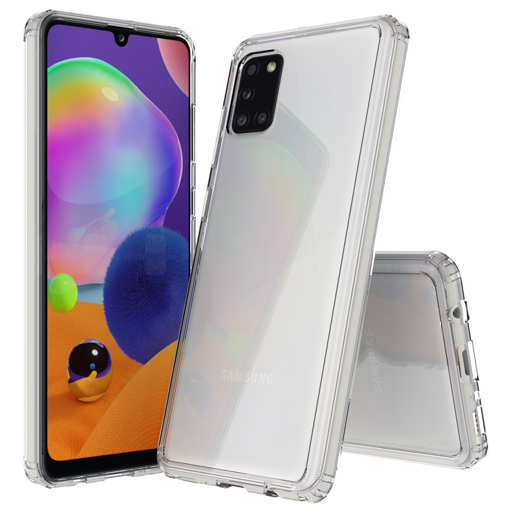 Protectores para celular  para Samsung  A31 Funda de acr�lico y tpu Transparente