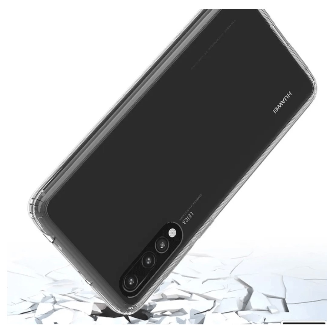 Protectores para celular  para Huawei  P20 Pro Funda de acr�lico y tpu Transparente