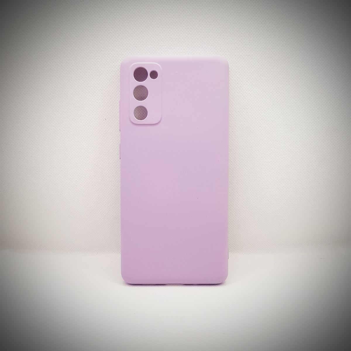 Protectores para celular  para Samsung  S20 Fe Funda de tpu con felpa Lila