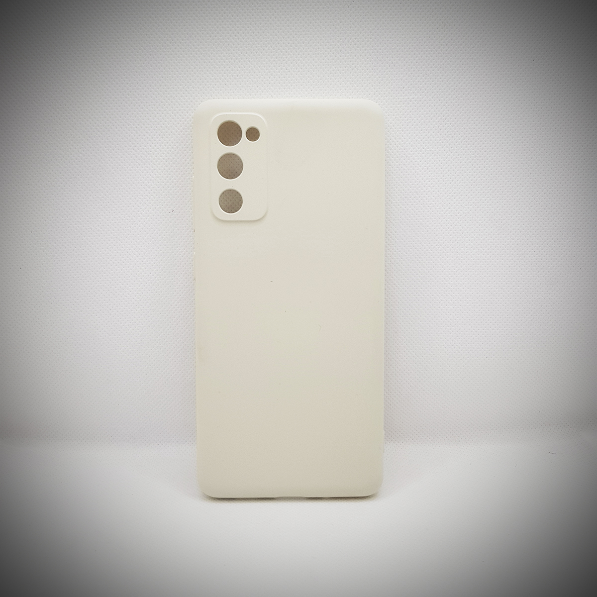 Protectores para celular  para Samsung  S20 Fe Funda de tpu con felpa Blanco