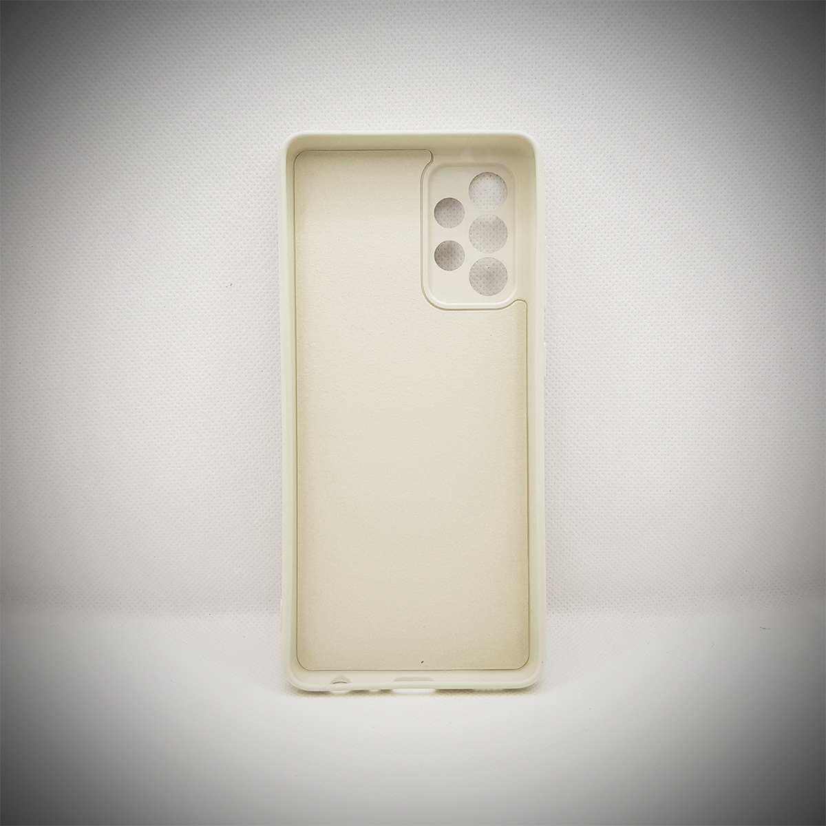 Protectores para celular  para Samsung  A52 / A52s 5G Funda de tpu con felpa Blanco