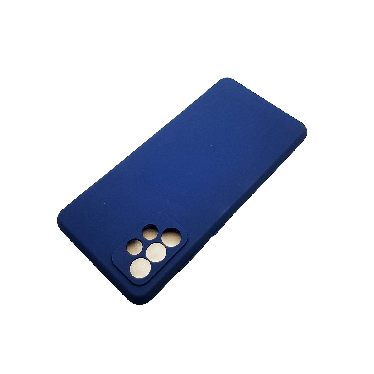 Protectores para celular  para Samsung  A72 Funda de tpu con felpa Azul