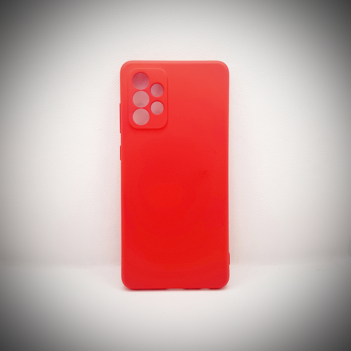 Protectores para celular  para Samsung  A72 Funda de tpu con felpa Rojo