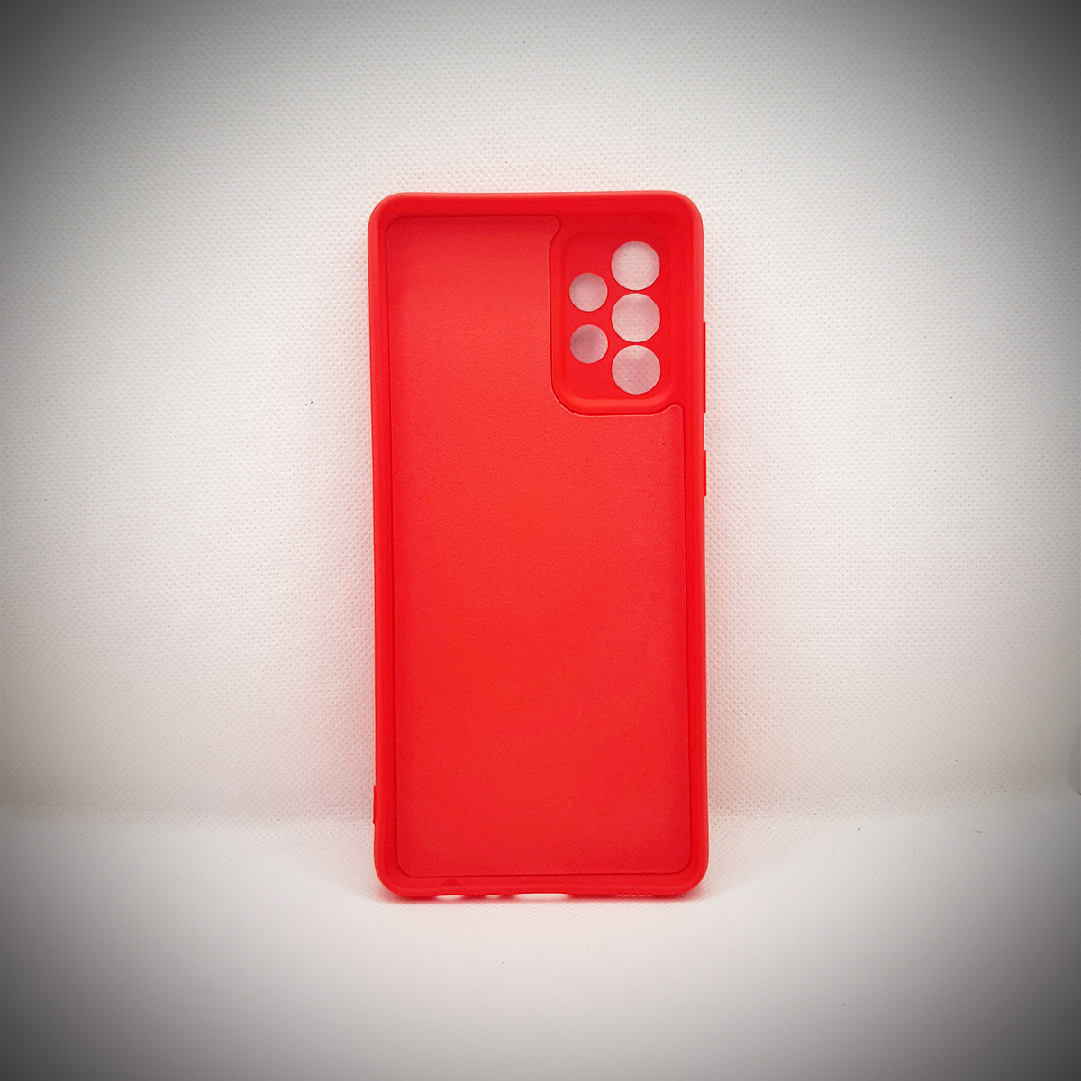Protectores para celular  para Samsung  A72 Funda de tpu con felpa Rojo