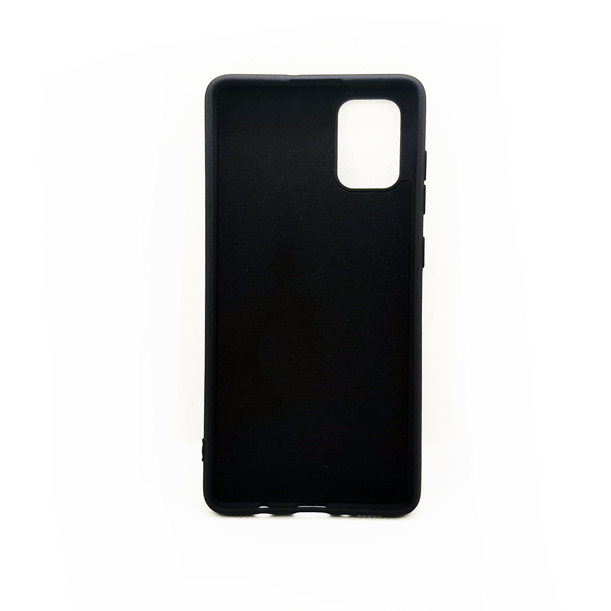 Protectores para celular  para Samsung  A71 Funda de tpu con felpa Negro