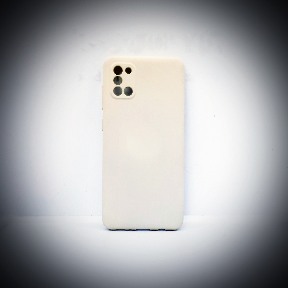 Protectores para celular  para Samsung  A31 Funda de tpu con felpa Blanco