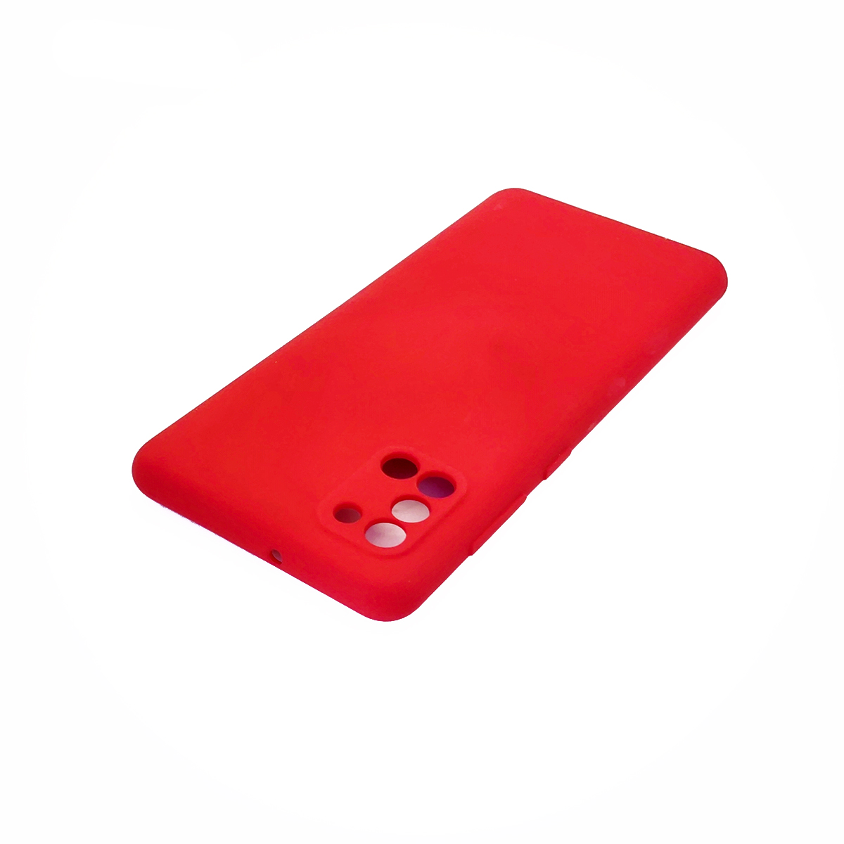 Protectores para celular  para Samsung  A31 Funda de tpu con felpa Rojo