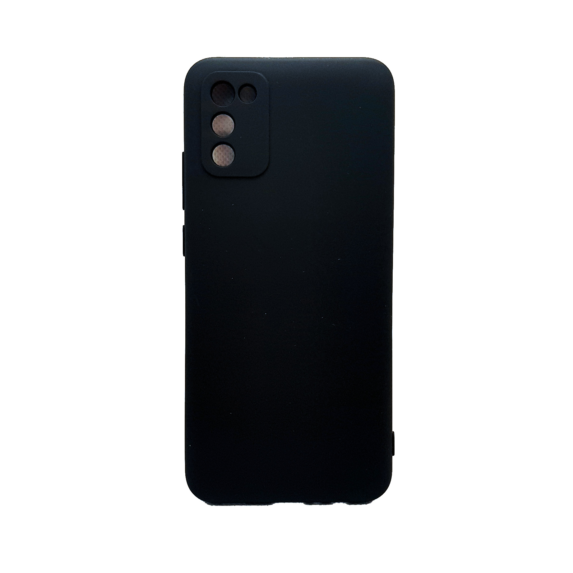Protectores para celular  para Samsung  A02s Funda de tpu con felpa Negro