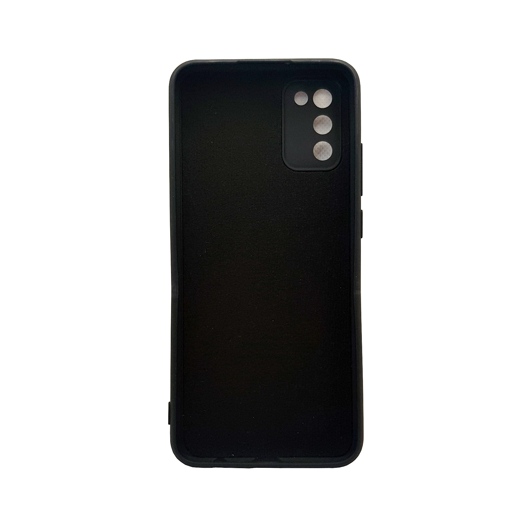 Protectores para celular  para Samsung  A02s Funda de tpu con felpa Negro