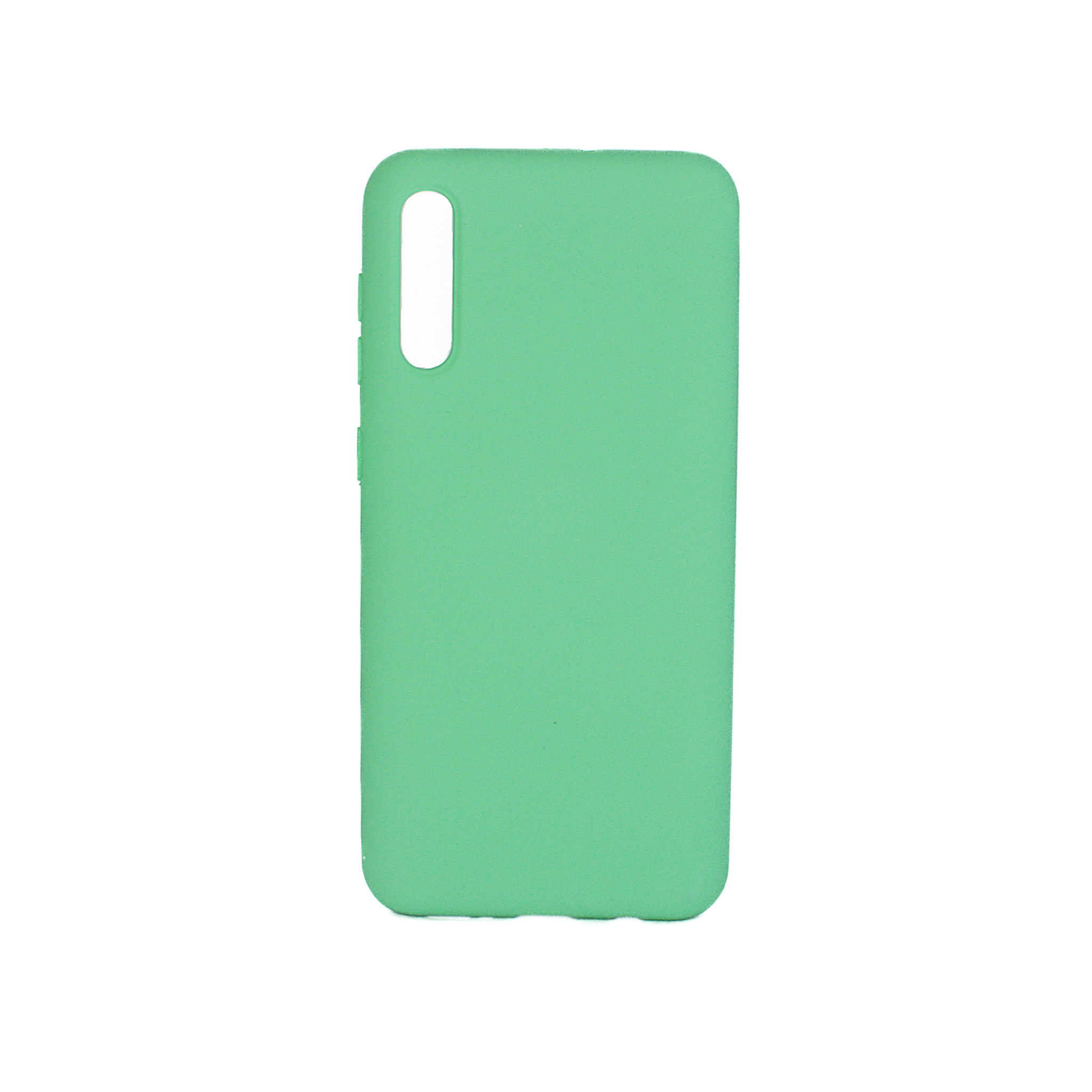 Protectores para celular  para Samsung  A30S / A50 Funda de silicona con felpa Verde Agua
