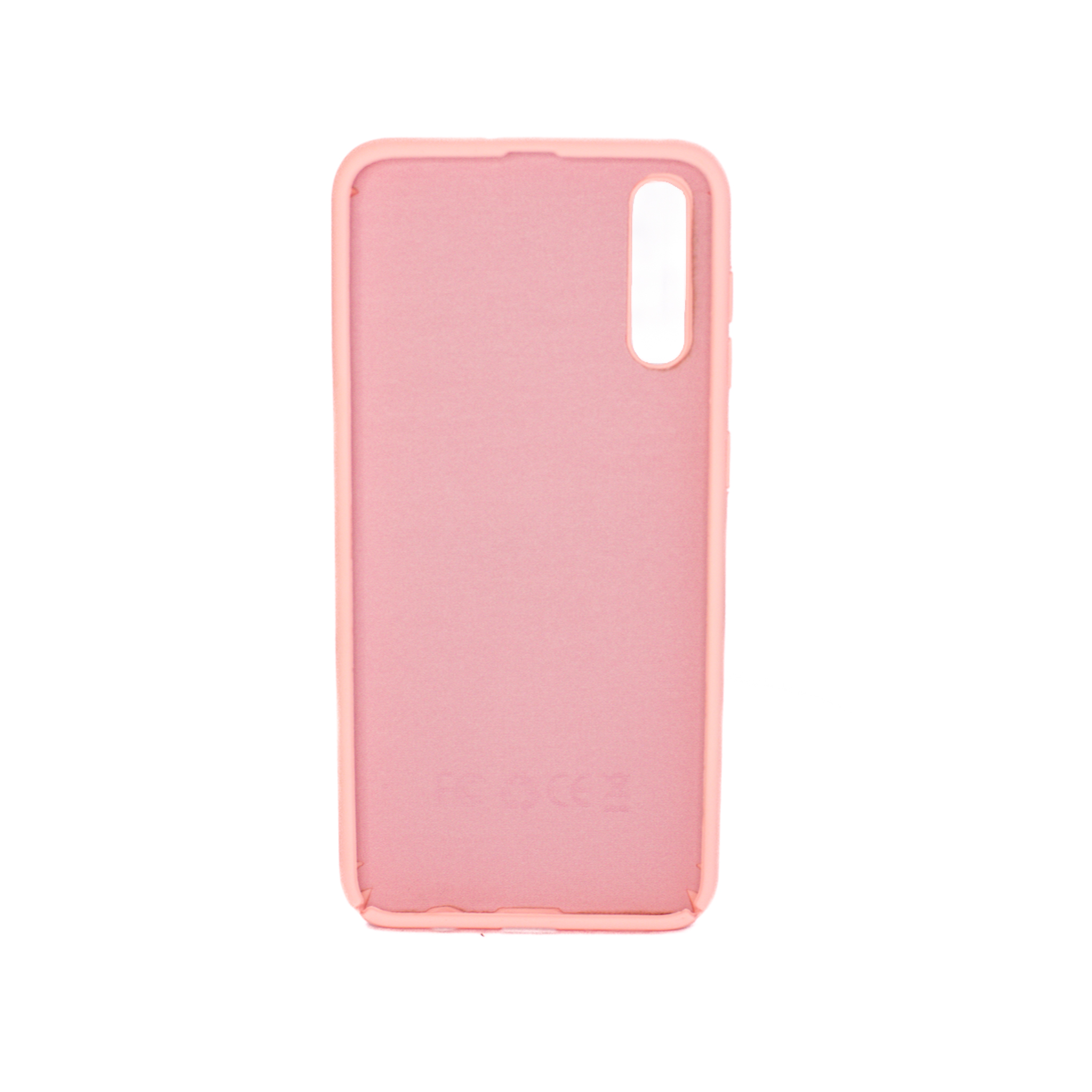 Protectores para celular  para Samsung  A30S / A50 Funda de silicona con felpa Rosa