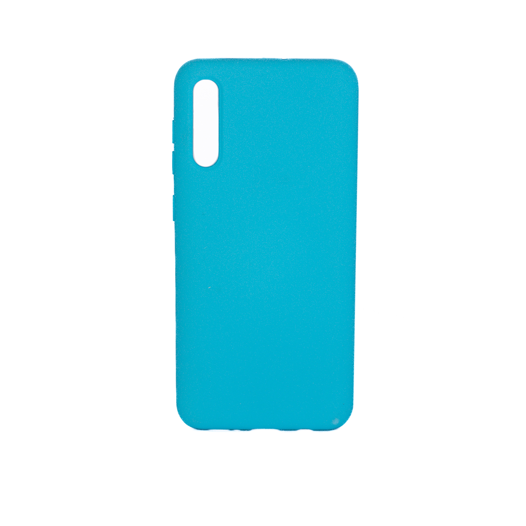 Protectores para celular  para Samsung  A30S / A50 Funda de silicona con felpa Celeste