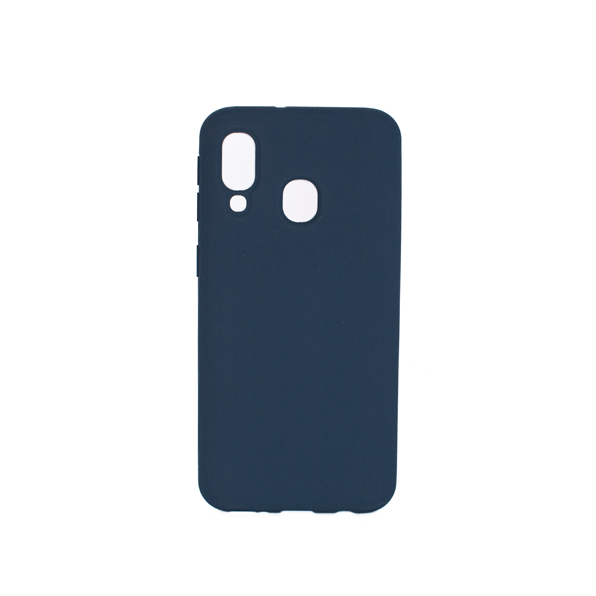 Protectores para celular  para Samsung  A40 Funda de silicona con felpa Azul