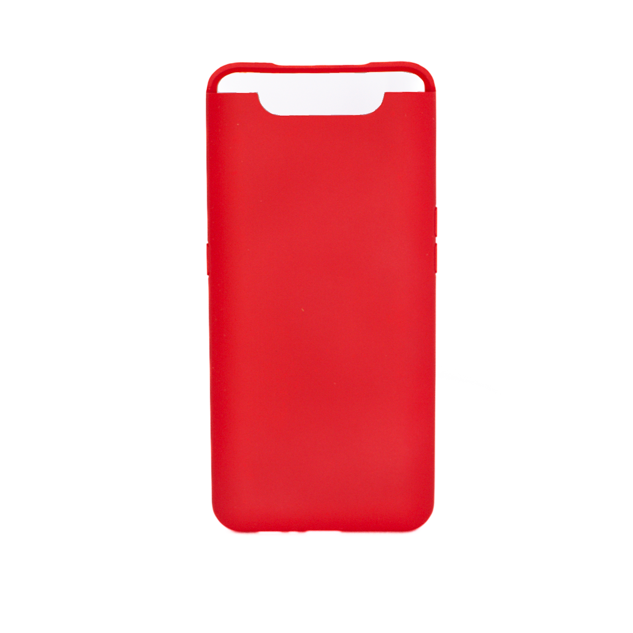 Protectores para celular  para Samsung  A80 Funda de silicona con felpa Rojo