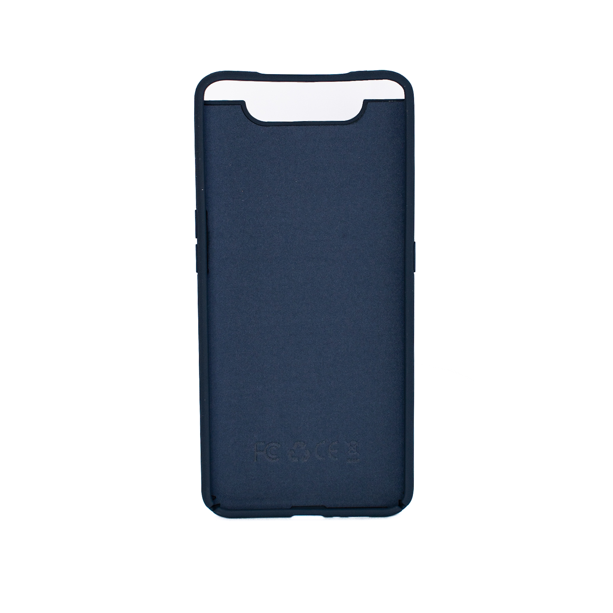 Protectores para celular  para Samsung  A80 Funda de silicona con felpa Azul
