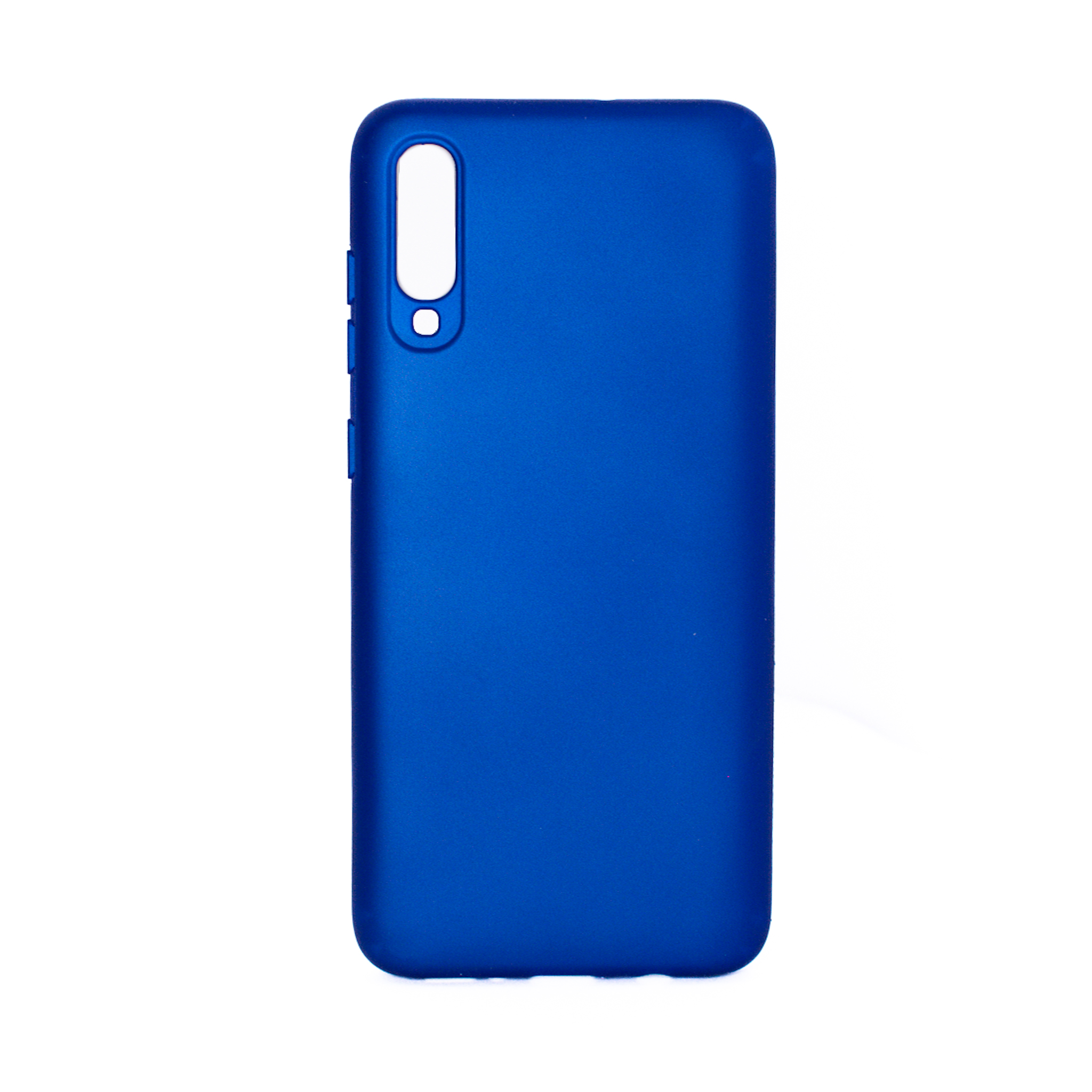 Protectores para celular  para Samsung  A70 Funda de silicona con felpa Azul