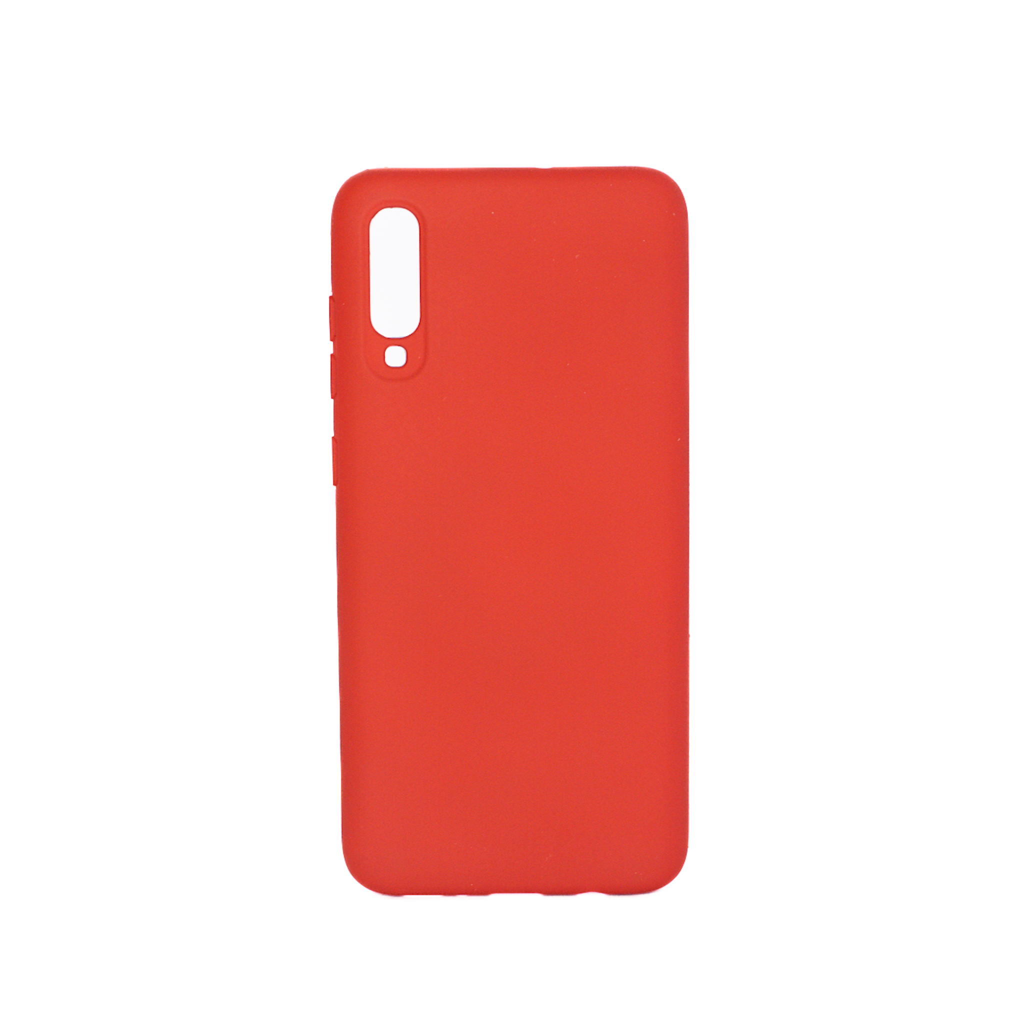 Protectores para celular  para Samsung  A70 Funda de silicona con felpa Rojo