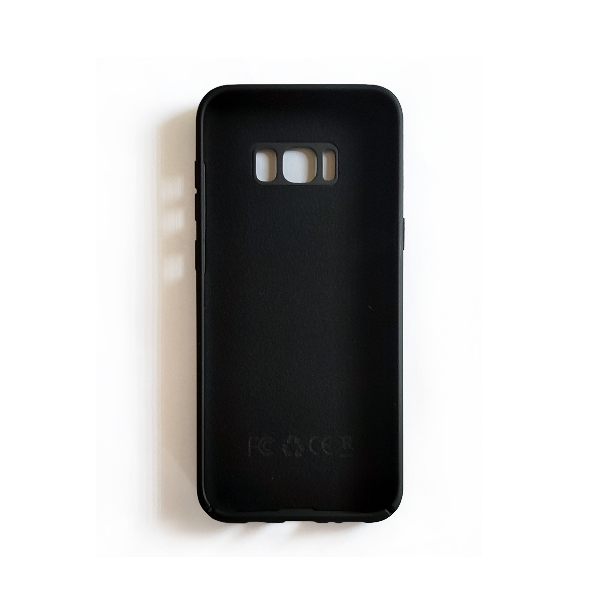 Protectores para celular  para Samsung  S8 Plus Funda de silicona con felpa Negro