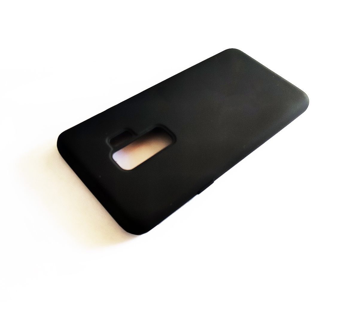 Protectores para celular  para Samsung  S9 Plus Funda de silicona con felpa Negro